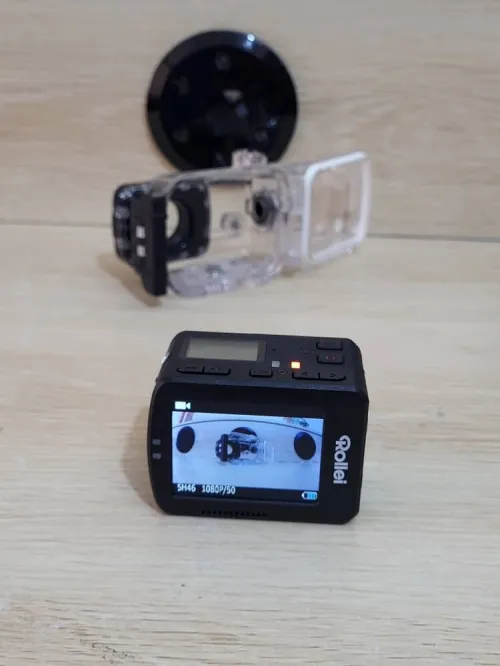 ROLLEI ACTION CAM 6S Wi-Fi Full HD Camcorder + CASE AND MEMORY CARD