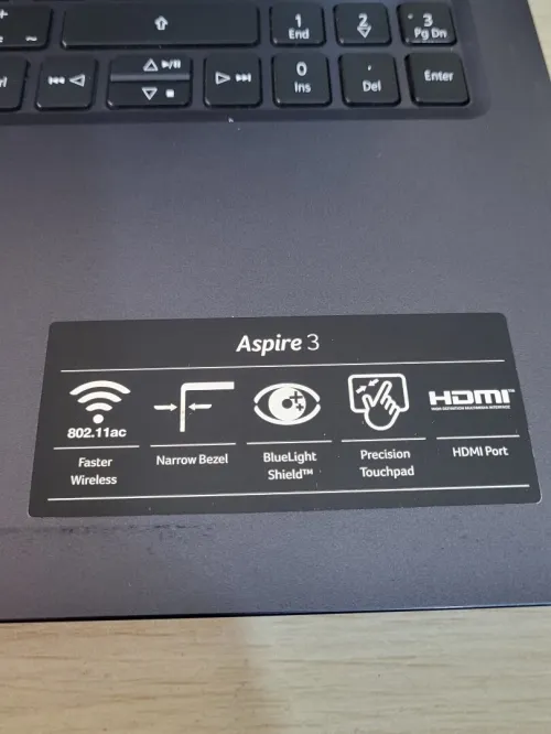 ASUS ASPIRE 3 15.6'' FHD | INTEL CELERON N4000 | 4GB RAM | 256GB NVMe SSD | INTEL UHD GRAPHICS