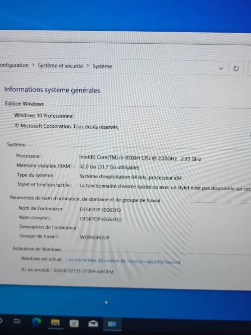 DELL PRECISION 7530 | i5-8300H | QUADRO P3200 6GB | 32GB RAM | 512GB NVMe | WORKSTATION