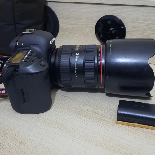 Canon EOS 5D Mark IV | Capteur 30Mpx Rendu cinématographique 4K + Objectif Canon EF 24 70 2.8 L USM