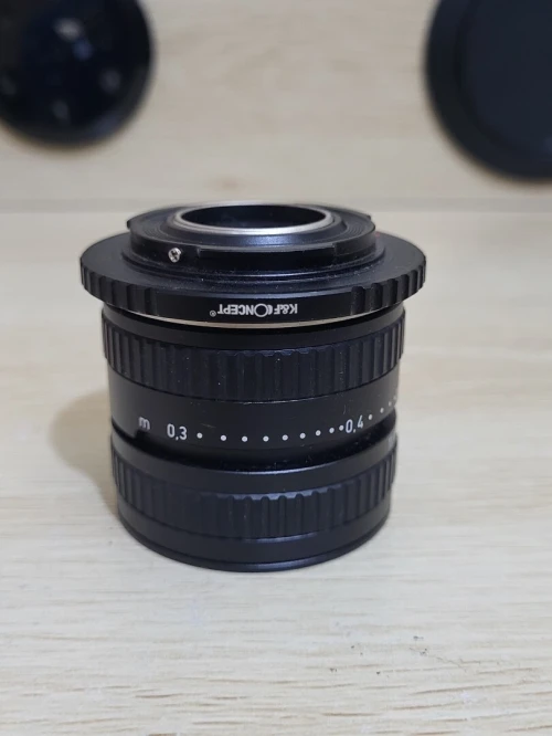 SCHNEIDER Xenon 1:0.95/25mm OBJECTIF ultra-rapide + Adaptateur C-Mount Pour Panasonic Lumix 