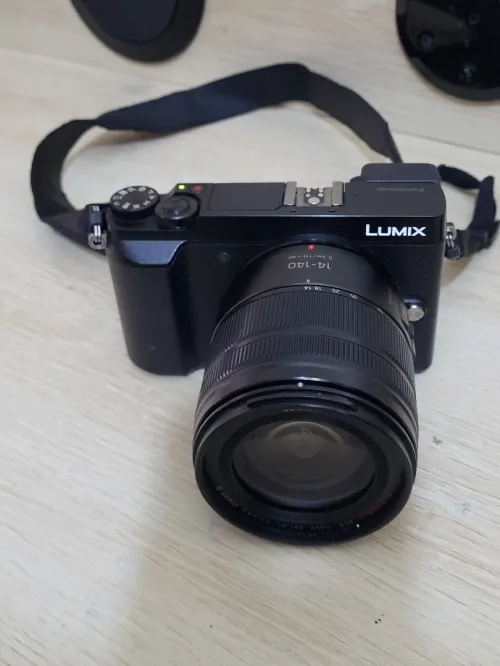 Panasonic Lumix GX80 | Hybride Compact Vidéo UHD 4K + panasonic lumix g vario 14-140mm f3.5-5.6 asph