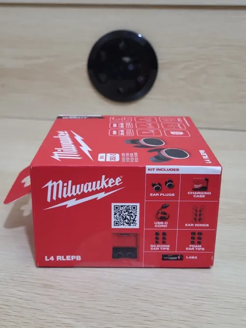 Ecouteur Milwaukee L4 RLEPB PROTECTION AUDITIVE BLUETOOTH -écouter de la musique parler au téléphone