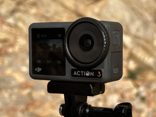 Dji Osmo Action 3 Camera sport d'action étanche Adventure combo - Vidéo en UHD 4K-120 ips 