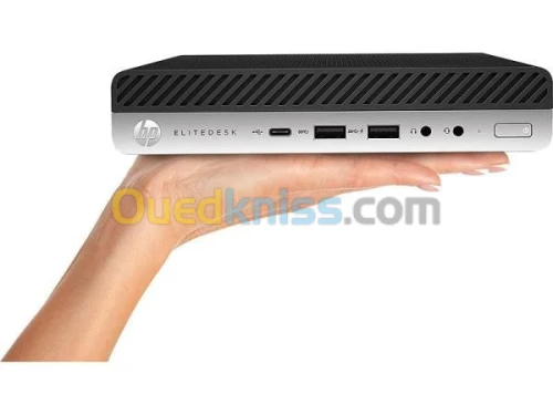Ultra Mini HP EliteDesk 800 G4 | INTEL 8EME GEN CORE I5 8600 | 8GB RAM | 512GB SSD | UHD GRAPHICS