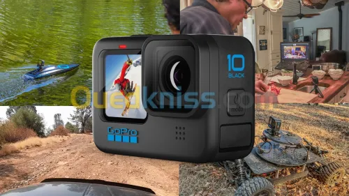 GoPro HERO10 Black Caméra D'action - Processeur GP2 Révolutionnaire - Vidéo en 5.3K UHD