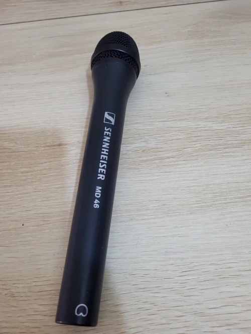 microphone Sennheiser MD 46 avec Fil - (48 DB, 40-18000 Hz, Cardioid, Unidirectionnel, 350 Ohm
