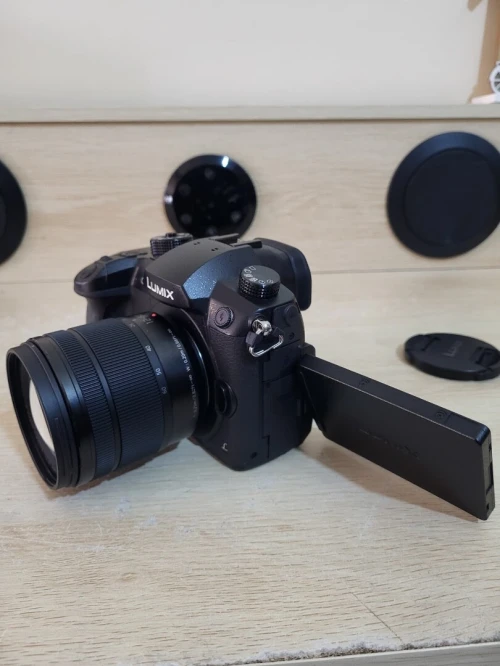 Panasonic Lumix DC-GH5 Appareil photo hybride de 20.3 MP | Vidéo UHD 4K/60p à durée illimitée + OBJECTIF Lumix G Vario 12-60mm f/3.5-5.6 Asph