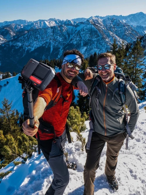 Insta360 One RS Twin Edition on Geht's Kit - Caméra d'action étanche 4K60fps et 5.7K 360 avec objectifs interchangeables - stabilisation - Photos 48MP - HDR Actif - Traitement IA