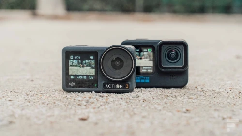 Dji Osmo Action 3 Camera sport d'action étanche Adventure combo - Vidéo en UHD 4K-120 ips 