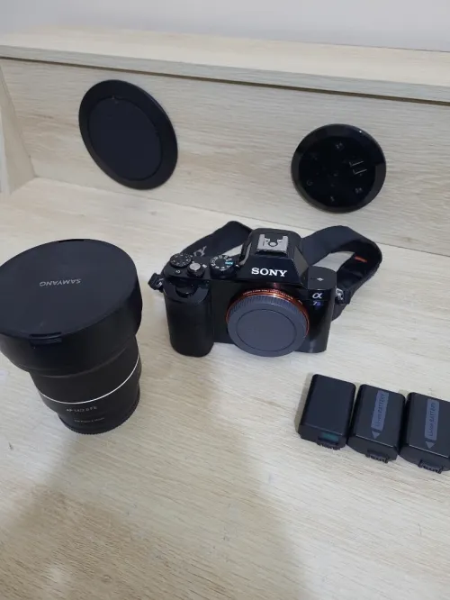 Sony Alpha 7S Hybride Plein Format Ultra vidéo 4K + Objectif Samyang AF 14mm F2.8 Full Frame