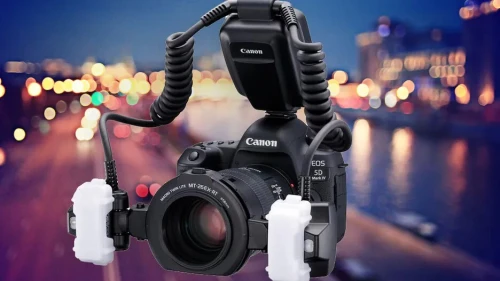 Canon MT-24EX Macro Twin Lite Flash détachable pour appareils photo canon Reflex et compacts