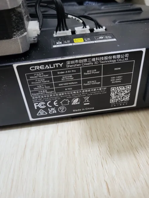 Creality Imprimante 3D Ender-3 S1 Pro avec 300C Buse Haute Température, 160mm/s Impression Rapide & Plaque PEI en Acier à Ressort & Bande Lumineuse LED