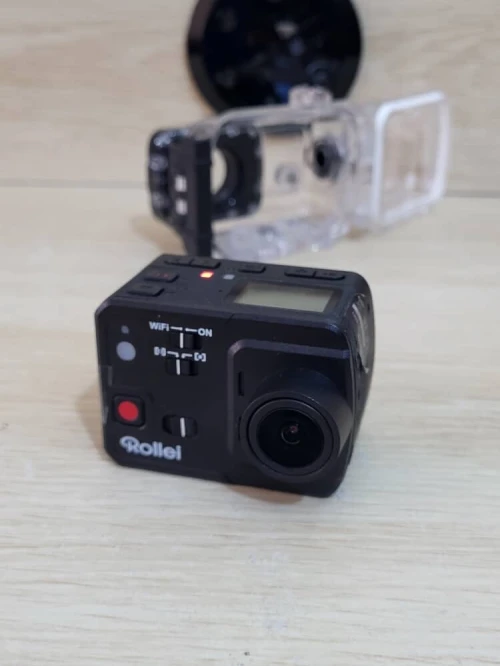 ROLLEI ACTION CAM 6S Wi-Fi Full HD Camcorder + CASE AND MEMORY CARD