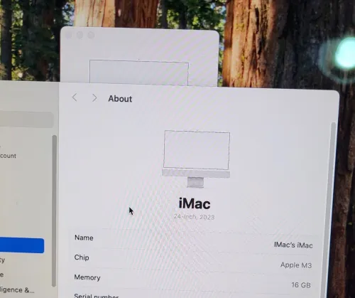 IMAC M3 24'' 4.5K | PUCE M3 Pro | 16GB RAM | 1TB SSD |