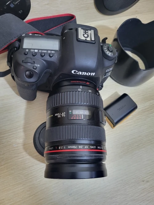 Canon EOS 5D Mark IV | Capteur 30Mpx Rendu cinématographique 4K + Objectif Canon EF 24 70 2.8 L USM
