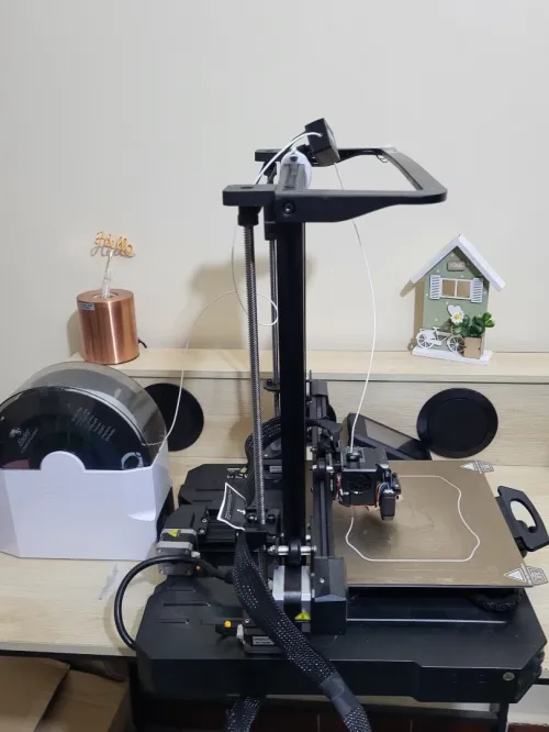 Creality Imprimante 3D Ender-3 S1 Pro avec 300C Buse Haute Température, 160mm/s Impression Rapide & Plaque PEI en Acier à Ressort & Bande Lumineuse LED
