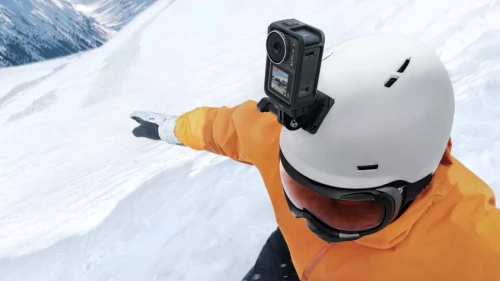 Dji Osmo Action 3 Camera sport d'action étanche Adventure combo - Vidéo en UHD 4K-120 ips 
