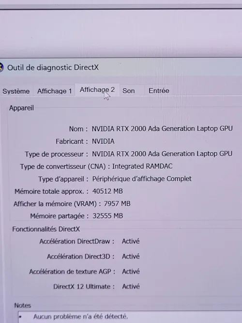 DELL PRECISION 5680 | OLED Tactile 4K | CORE i7-13800H | RTX 2000 ADA 8GB | 64GB RAM | 1To SSD