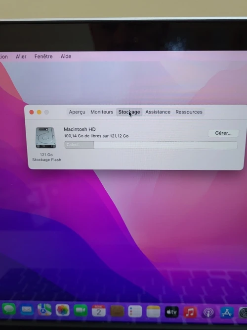 MACBOOK PRO RETINA 2015 13'' INTEL CORE i5 @2.70GHz Double Cœur - 8GB RAM - 128GB SSD