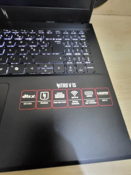 GAMING Acer Nitro V15 15.6 165Hz | RYZEN 7 7435HS | RTX 4060 8GB | 16GB RAM |  512GB M2 SSD |
