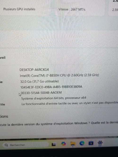 DELL PRECISION 5530 | CORE i7-8850H | NVIDIA Quadro P1000 4GB | 32GB RAM | 512GB NVMe | WORKSTATION