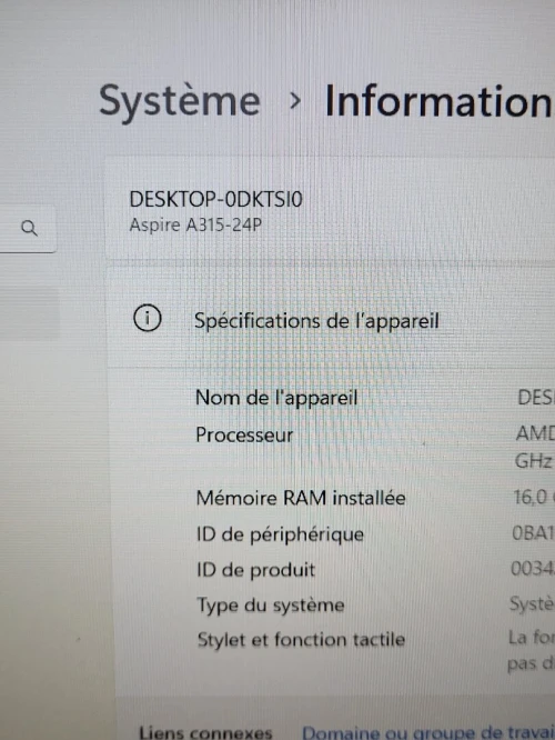 ACER ASPIRE 5 15.6 FHD | RYZEN 5 7520U | 16GB RAM | 512GB NVMe SSD | AMD RADEON GRAPHICS