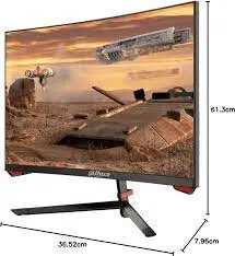 ECRAN GAMING 27" DAHUA LM27-E230C 180Hz CURVED 