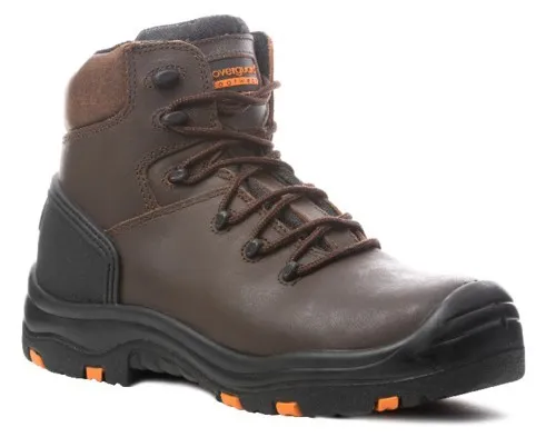Chaussure de sécurité TOPAZ Haute Cuir Marron S3 -