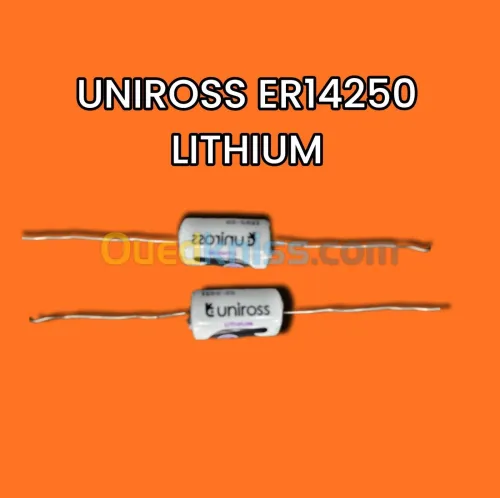 PILE ER14250 1/2LR06 LIITHIUM 1.2AH 3.6V UNIROSS A TIGES