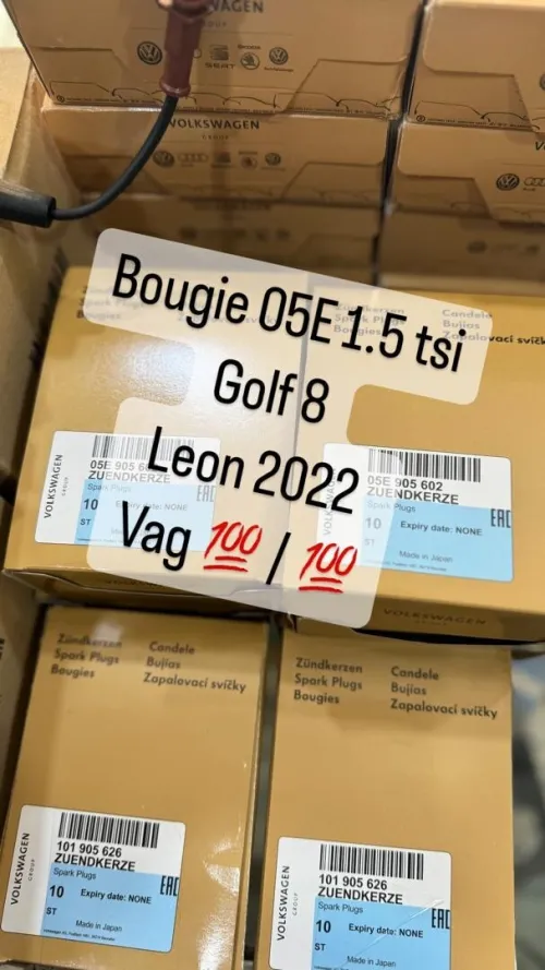 BOUGIE Golf 8 LEON A3 1.5tsi VAG