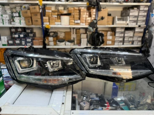 Phares, optiques caddy 2016 + led xenon
