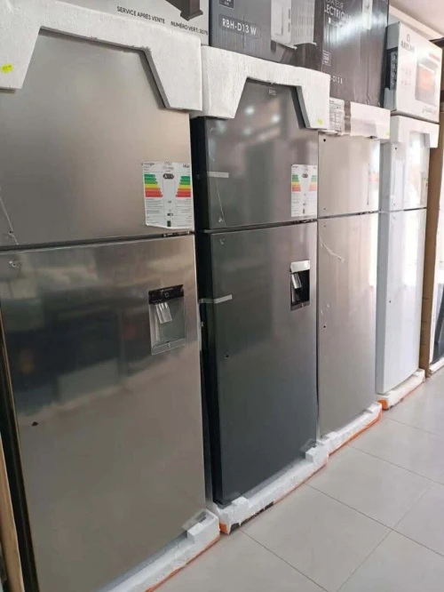 PROMO Réfrigérateur IRIS 480L Defrost Avec distributeur Deau Blanc 58000Da/Gris 59000Da/Inox 62000Da