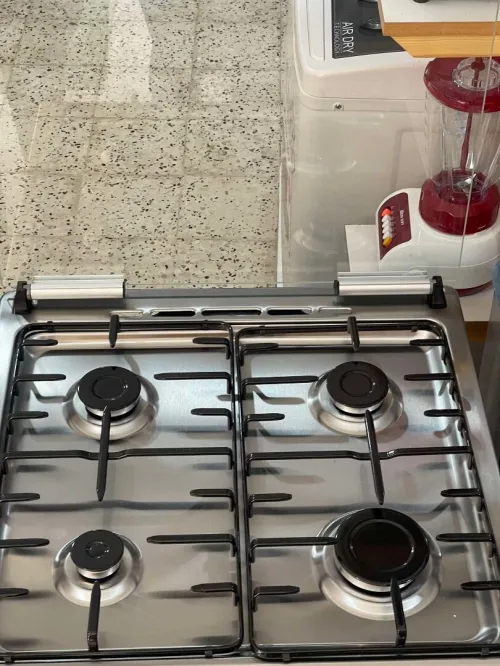 PROMO Cuisinière 4Feux CRISTOR Galia Inox ventilé 33000Da