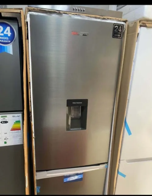 PROMO Refrigerateur maxwell combiné 390L inox defrost 71000 da