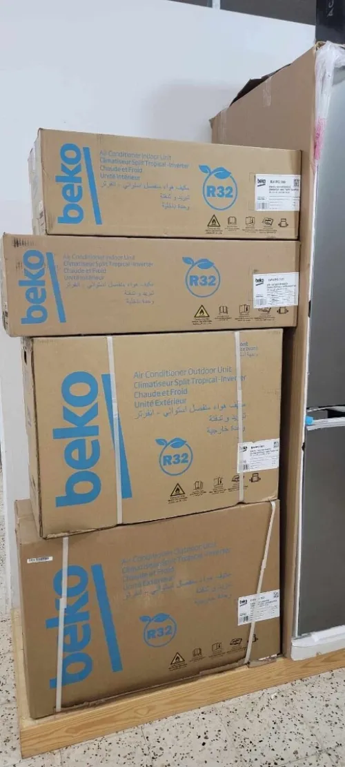 Climatiseur Beko Tropical inverter 9btu 65000Da/ 12btu 69500Da 
