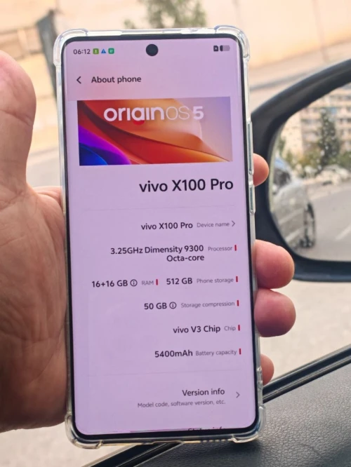 vivo x100 pro 16/512
