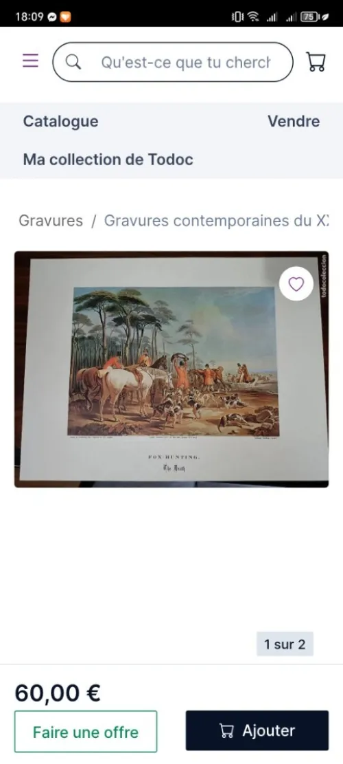 Tableaux peinture vintage 1960