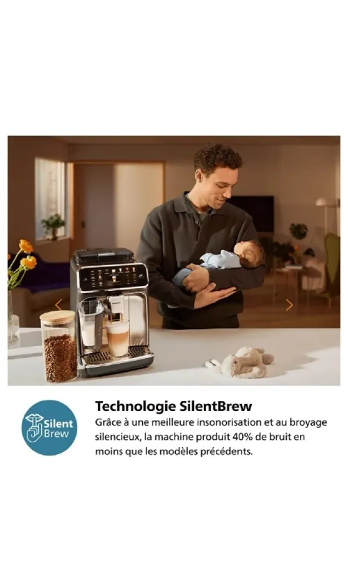 machine à café Philips 5500 series SilentBrew