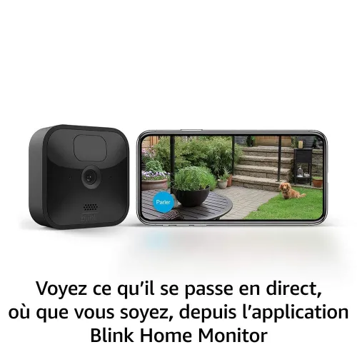 Kit 3 caméras de surveillance extérieure HD sans fil