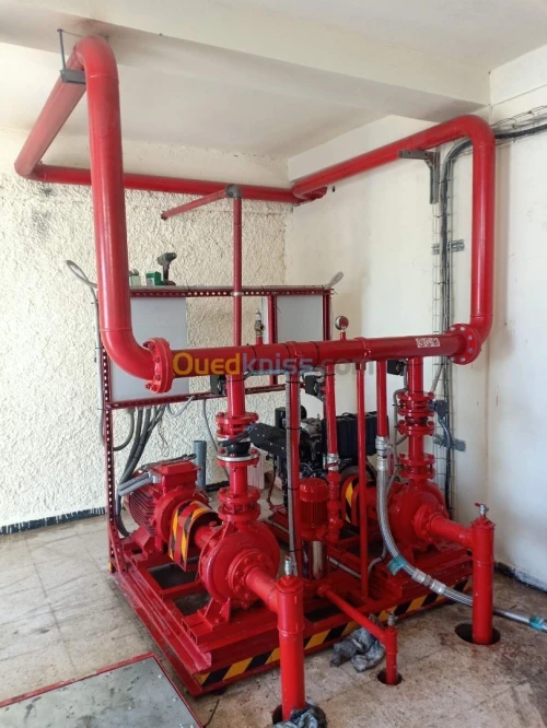 > Station Anti Incendie sur skid