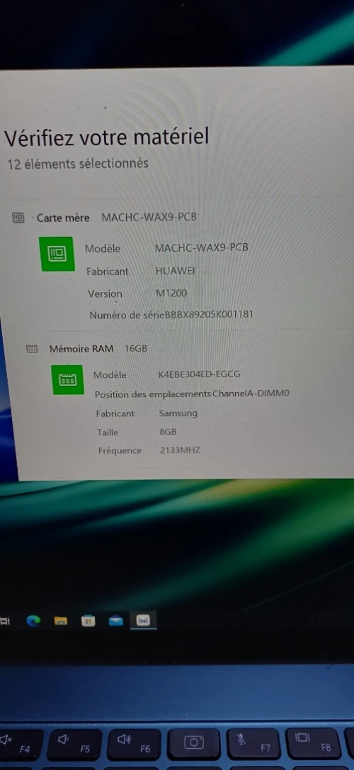 huawei laptop matebook x pro i7 10510