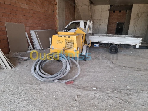 Macine a beton projetée bunker spritz s38