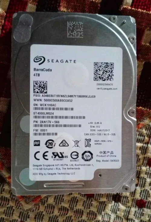 HDD 4Tb (2.5) barracuda