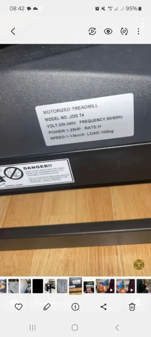 Tapis roulant AXION JOG T4 NEUF