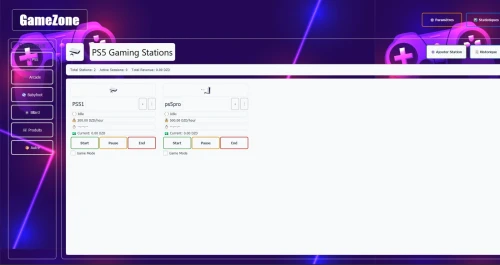 Logiciel de gestion de salle de jeux , fiable et testé