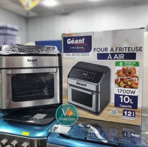 Four & Friteuse À Air Marque Géant 10L