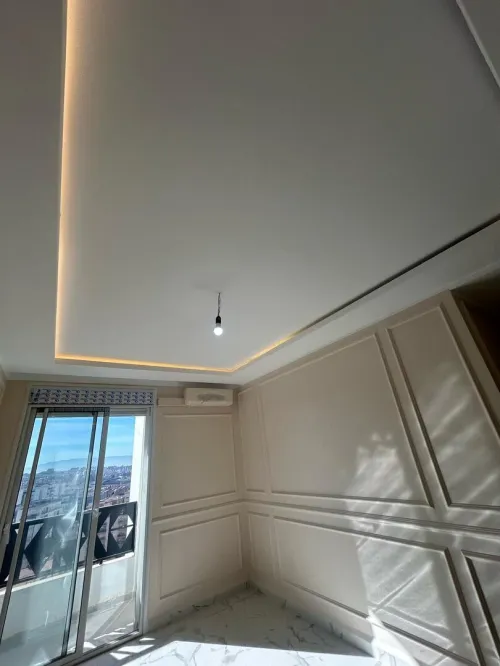 Moulures décoration led profil peinture Placoplatre 
