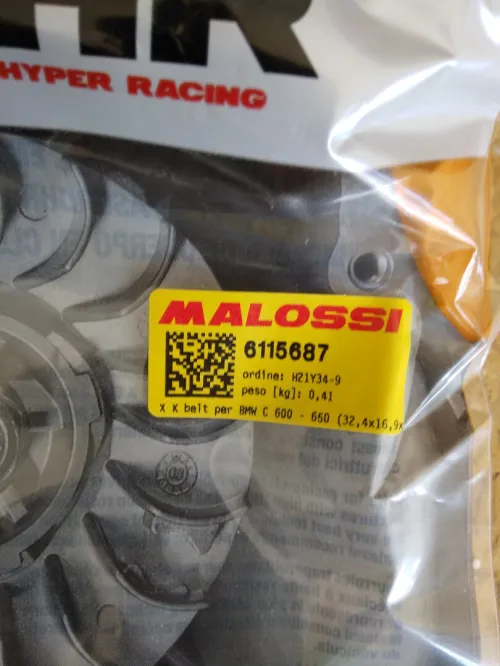 courroie malossi Bmw C600 Sport C650 Cport C650Gt