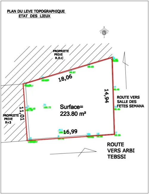 Vente Terrain Blida Blida